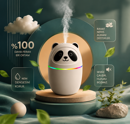 PandaGlow Mini Hava Nemlendirici